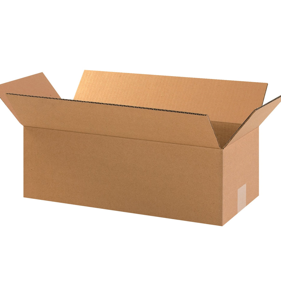 18x8x4 ECT-32 Kraft Corrugated Shipping Boxes 25-Pack 1884