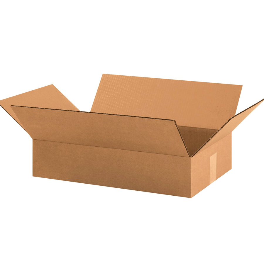 19x12x4 ECT-32 Kraft Corrugated Shipping Boxes 25-Pack 19124