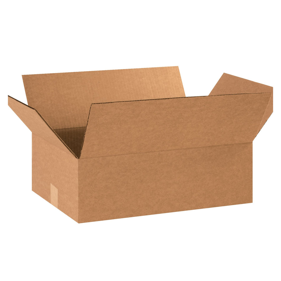 19x13x6 ECT-32 Kraft Corrugated Shipping Boxes 25-Pack 19136