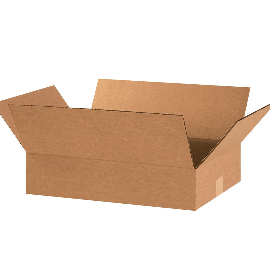 20x12x4 ECT-32 Kraft Corrugated Shipping Boxes 25-Pack 20124