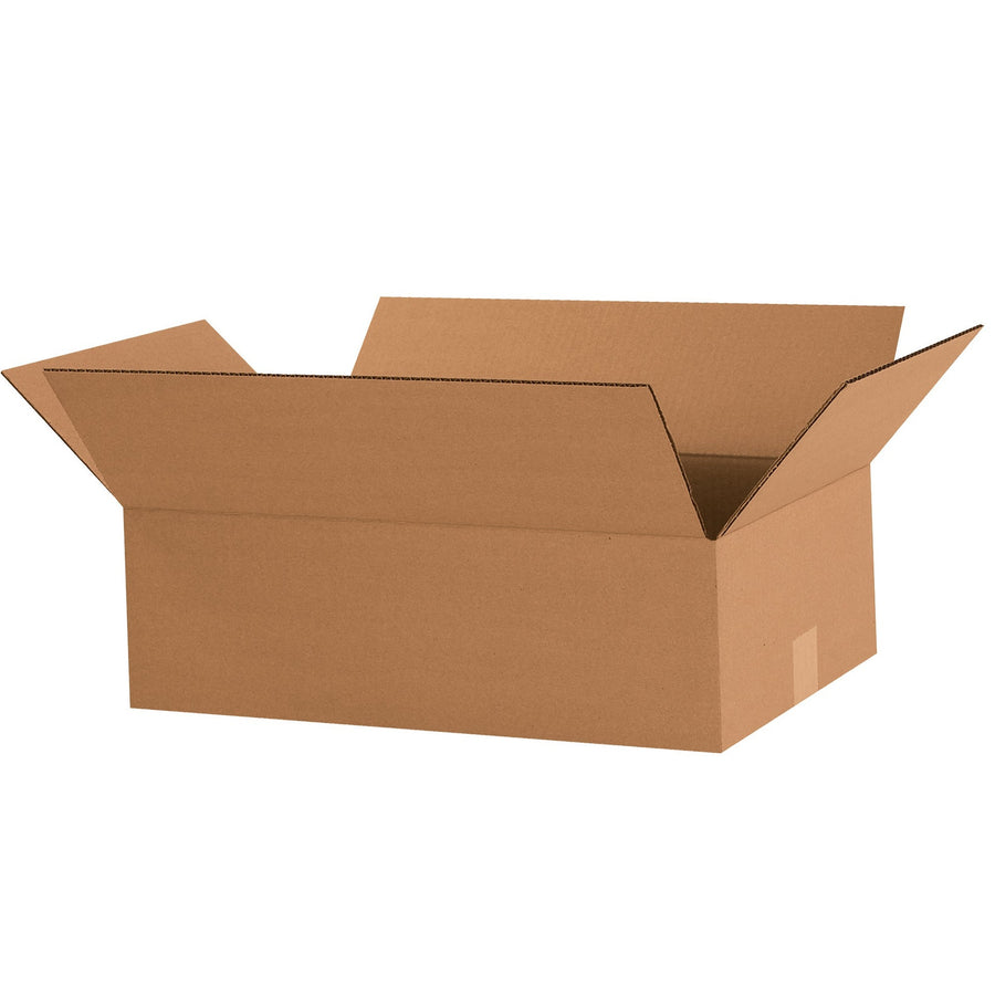 20x12x6 ECT-32 Kraft Corrugated Shipping Boxes 25-Pack 20126