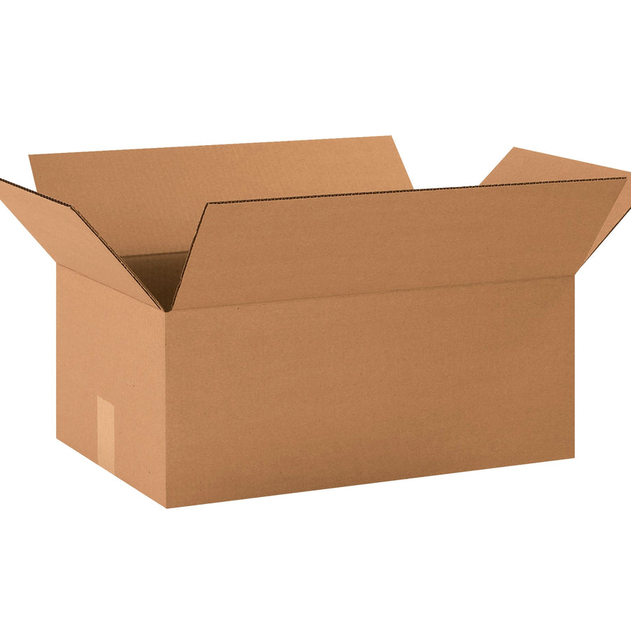 20x12x8 ECT-32 Kraft Corrugated Shipping Boxes 20-Pack 20128
