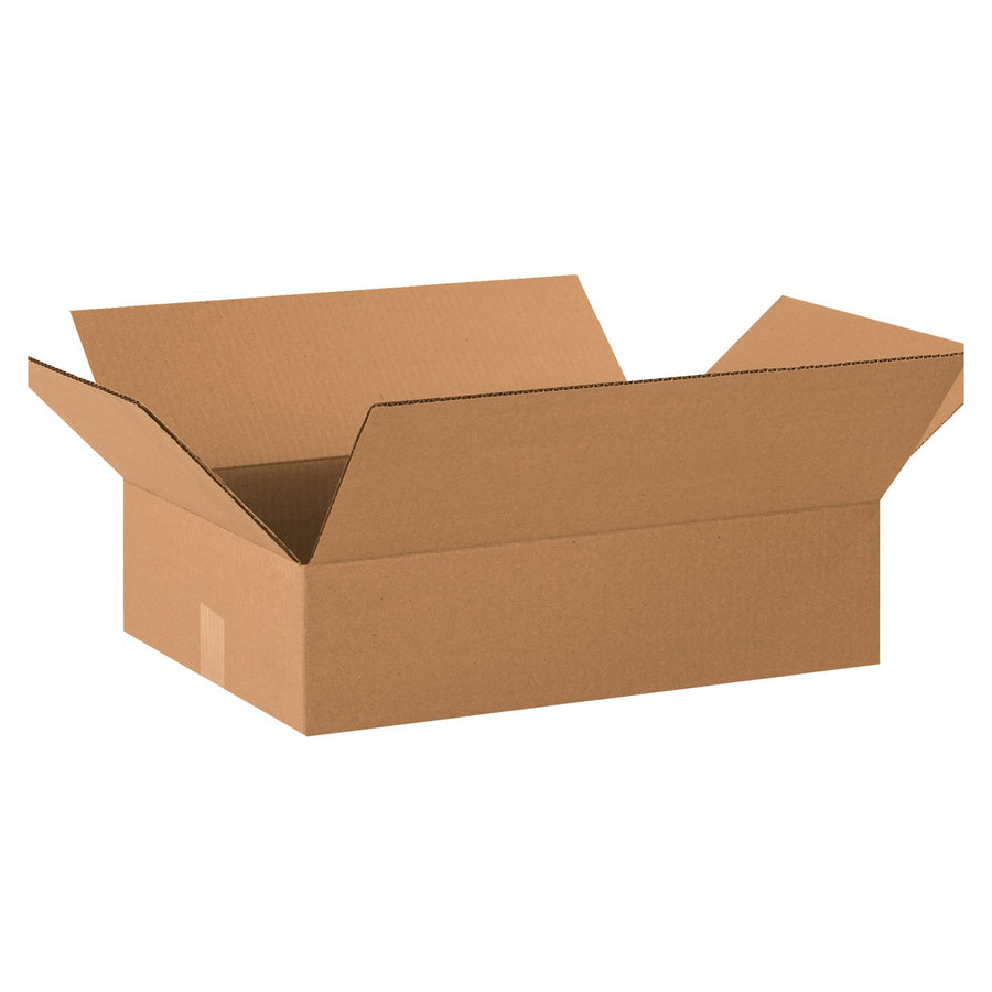 20x14x4 ECT-32 Kraft Corrugated Shipping Boxes Single Wall 25-Pack 20144