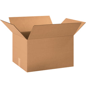 ECT-32 kraft corrugated shipping boxes sized 20" × 15" × 12" for mid-weight product distribution. Each 25-pack bundle delivers reliable stacking performance and freight efficiency for warehouse operations. Recyclable kraft construction meets standard industrial packaging requirements.