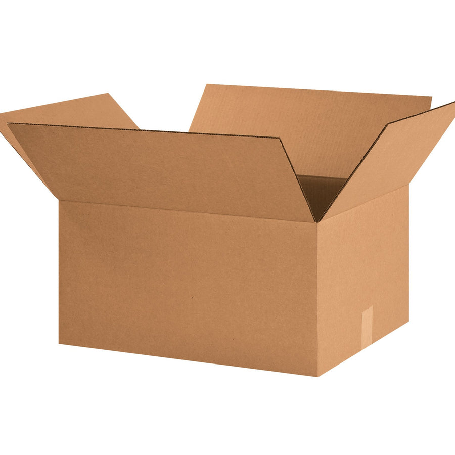 20x16x10 ECT-32 Kraft Corrugated Heavy Duty Shipping Boxes 25-Pack 201610
