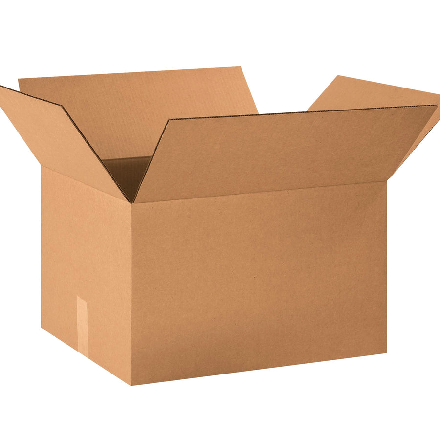 20x16x12 ECT-32 Kraft Corrugated Shipping Boxes 25-Pack 201612