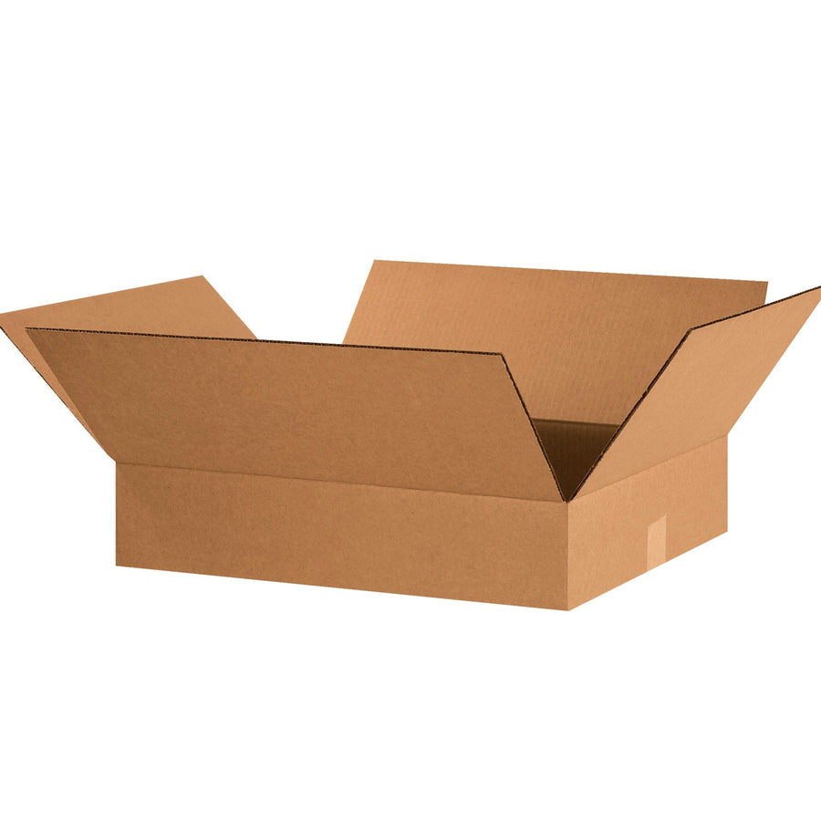 20x16x4 ECT-32 Kraft Corrugated Shipping Boxes 25-Pack 20164