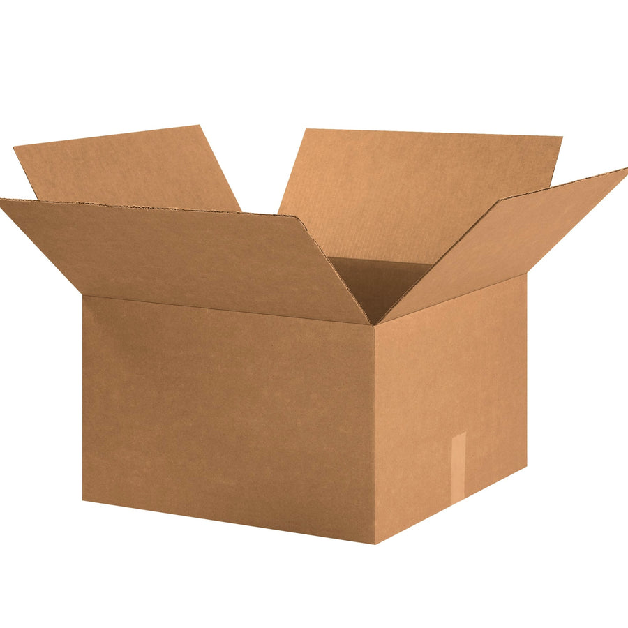 20x20x12 ECT-32 Kraft Corrugated Shipping Boxes 15-Pack 202012