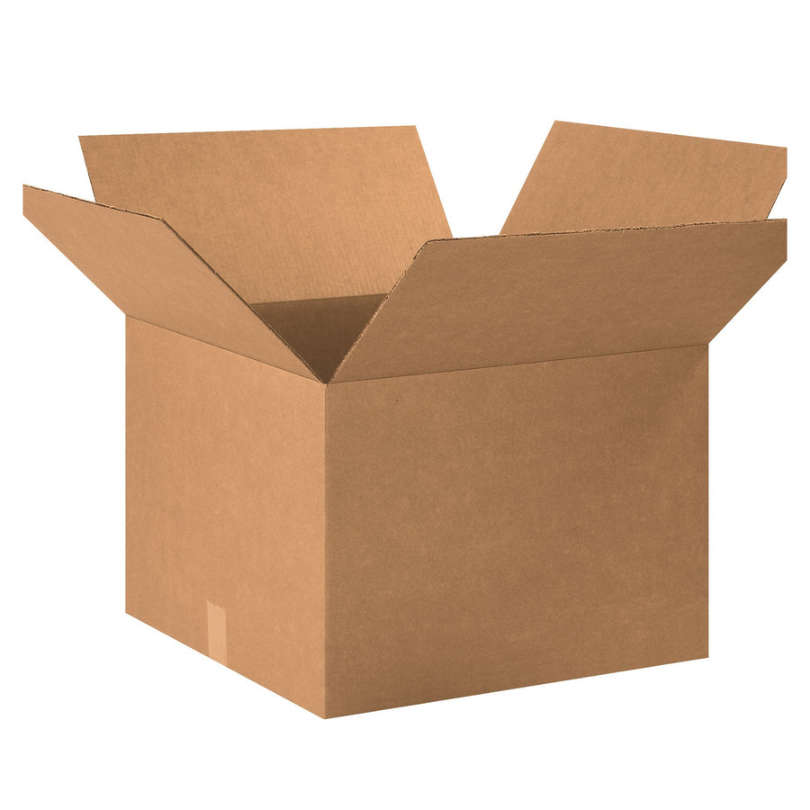 20x20x14 ECT-32 Kraft Corrugated Shipping Boxes 15-Pack 202014