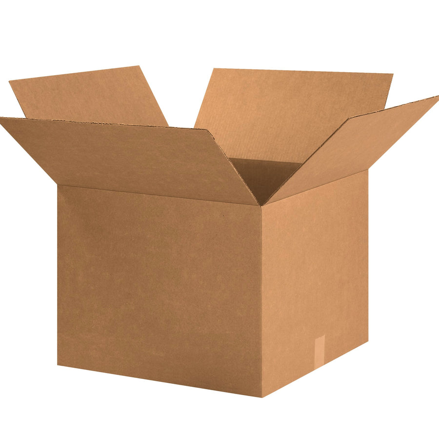20x20x15 ECT-32 Kraft Corrugated Shipping Boxes 12-Pack 202015RP12