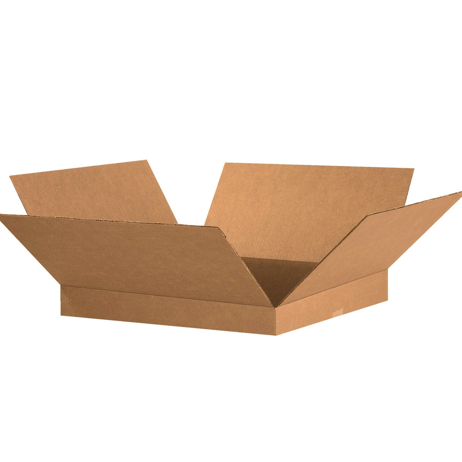 20x20x2 ECT-32 Kraft Corrugated Shipping Boxes 20-Pack 20202