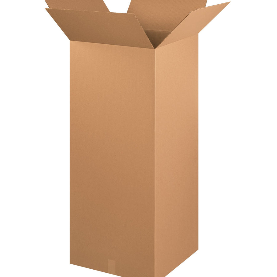 20x20x48 ECT-32 Kraft Corrugated Shipping Boxes 10-Pack 202048
