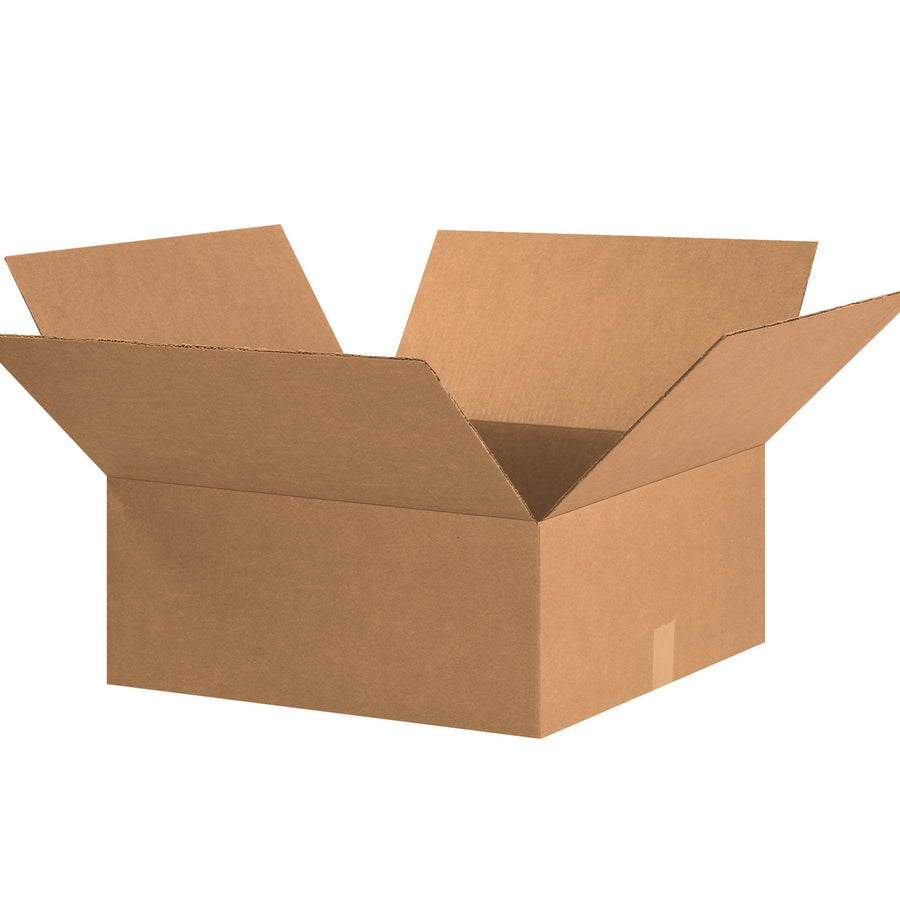20x20x8 ECT-32 Kraft Corrugated Shipping Boxes 15-Pack 20208
