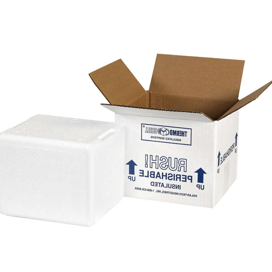 6x5x4.5 EPS Foam Insulated Shipping Kits 8/Case 202C