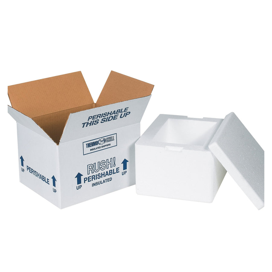 8x6x4.25 EPS Foam Insulated Shipping Kits 12/Case 204C