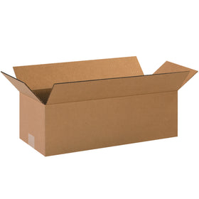 Ship long, narrow items efficiently with these 20x8x6 ECT-32 kraft corrugated boxes. Wide openings along the length reduce packing time and labor costs. Sold in bundles of 25 and shipped flat to maximize your warehouse space.