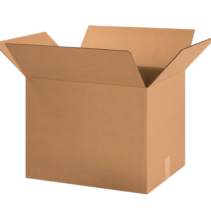 21x15x15 ECT-32 Kraft Corrugated Heavy Duty Shipping Boxes 20-Pack 211515