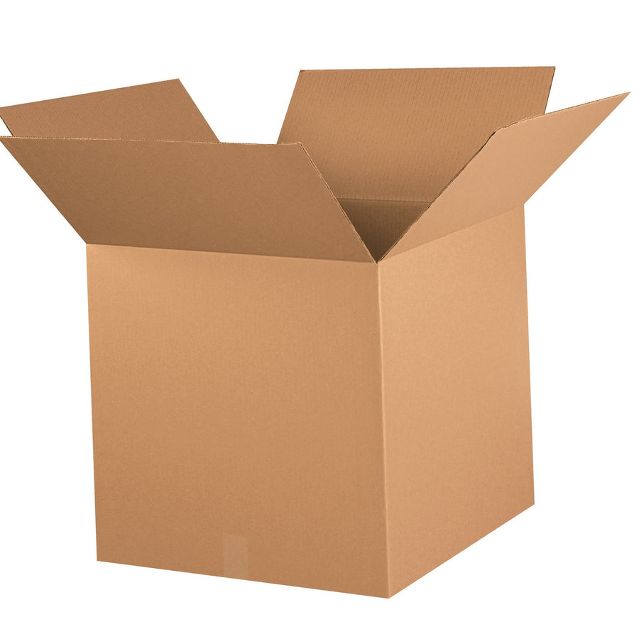 21x21x21 ECT-32 Kraft Corrugated Cube Shipping Boxes 15-Pack 212121