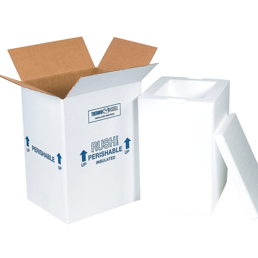 8x6x12 EPS Foam Insulated Shipping Kits 1/Case 212C