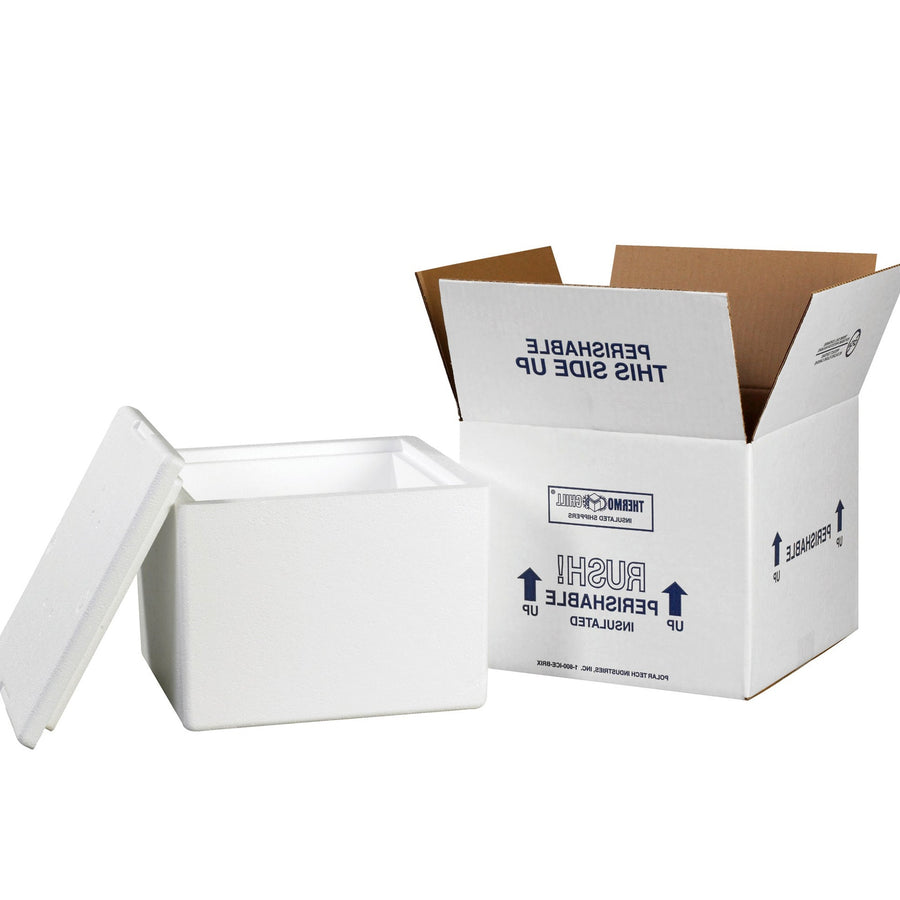 9.5x9.5x7 EPS Foam Insulated Shipping Kits 1/Case 214C