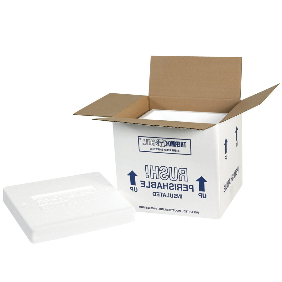 10.5x8.25x9.25 EPS Foam Insulated Shipping Kits 2/Case 220C