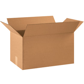 ECT-32 kraft corrugated boxes sized 22" x 12" x 12" for mid-weight industrial shipping and storage applications. This bundle of 20 delivers proven stacking strength and freight efficiency for warehouse operations. Recyclable kraft construction reduces environmental impact while maintaining reliable performance.