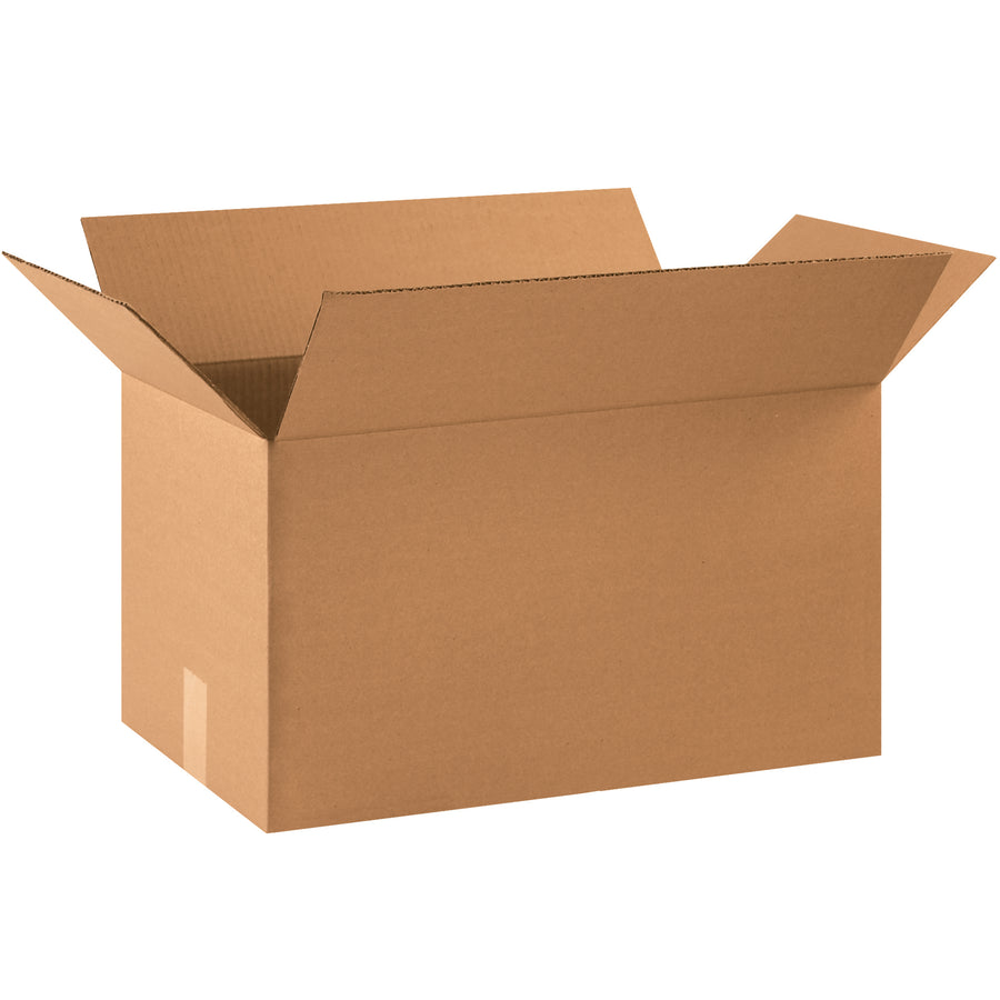 ECT-32 kraft corrugated boxes sized 22" x 12" x 12" for mid-weight industrial shipping and storage applications. This bundle of 20 delivers proven stacking strength and freight efficiency for warehouse operations. Recyclable kraft construction reduces environmental impact while maintaining reliable performance.