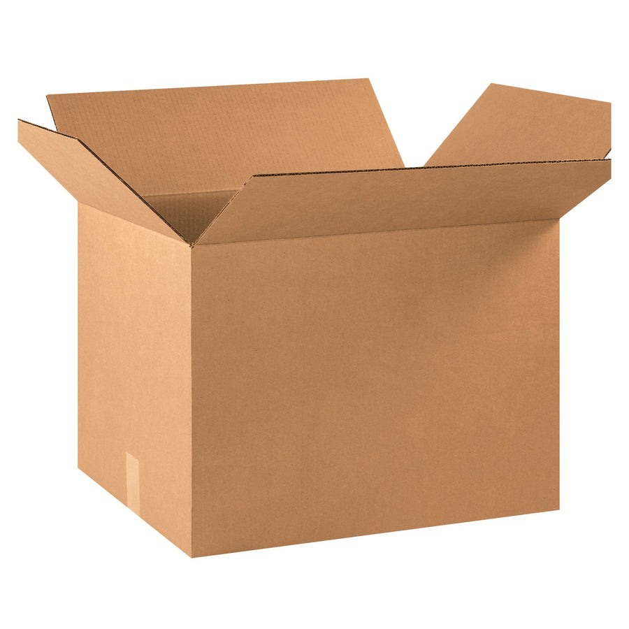 22x16x16 ECT-32 Kraft Corrugated Shipping Boxes 15-Pack 221616