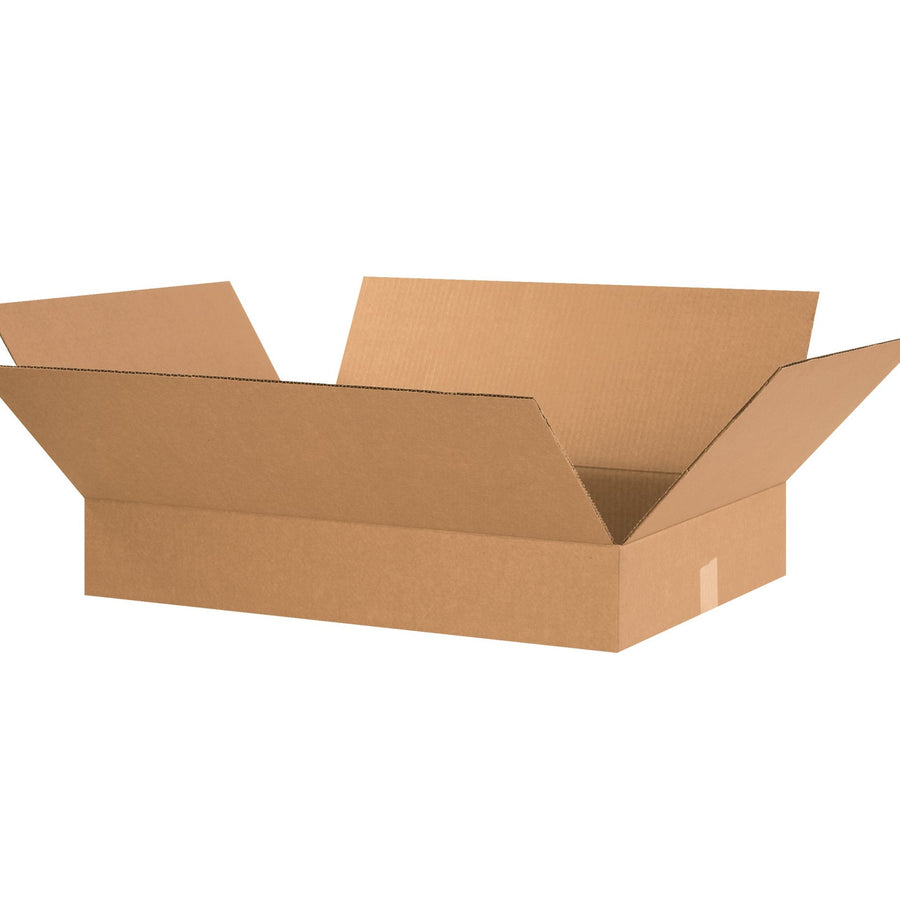 22x16x4 ECT-32 Kraft Corrugated Shipping Boxes Single Wall 25-Pack 22164