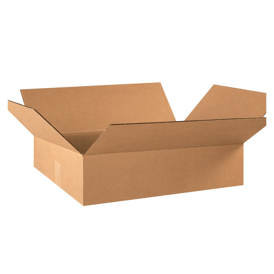 22x16x6 ECT-32 Kraft Corrugated Shipping Boxes 25-Pack 22166