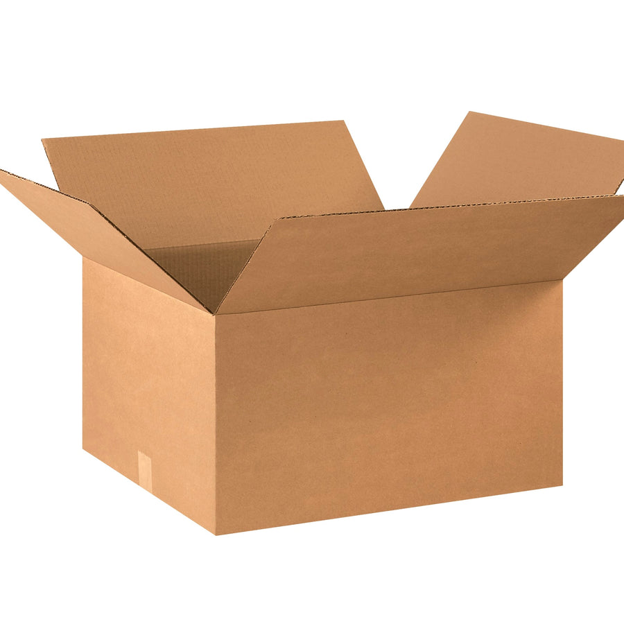 22x18x12 ECT-32 Kraft Corrugated Shipping Boxes 15-Pack 221812