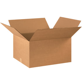 Industrial-grade 22x18x12" corrugated boxes built from ECT-32 kraft material–the standard for reliable shipping, stacking, and storage. This 15-pack bundle reduces per-unit costs while delivering consistent performance for warehouse operations. Recyclable construction supports sustainability goals without sacrificing durability.