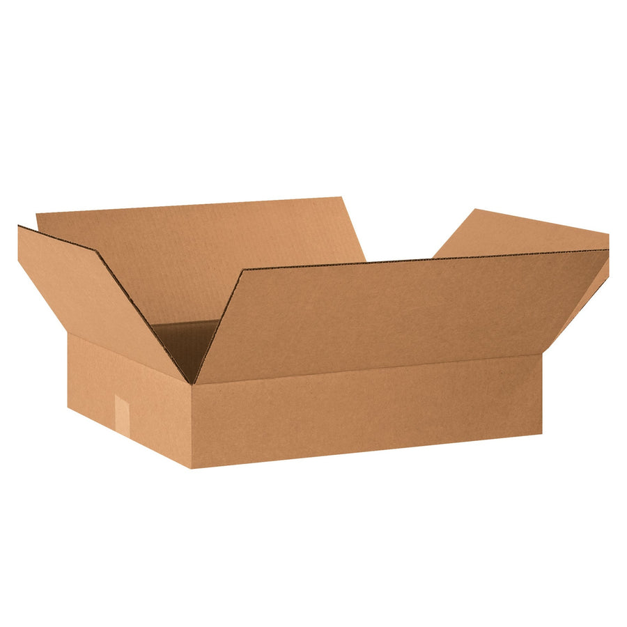 22x18x4 ECT-32 Kraft Corrugated Shipping Boxes 25-Pack 22184