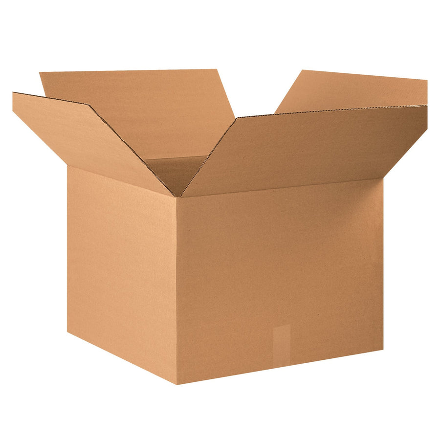 22x22x16 ECT-32 Kraft Corrugated Shipping Boxes 10-Pack 222216