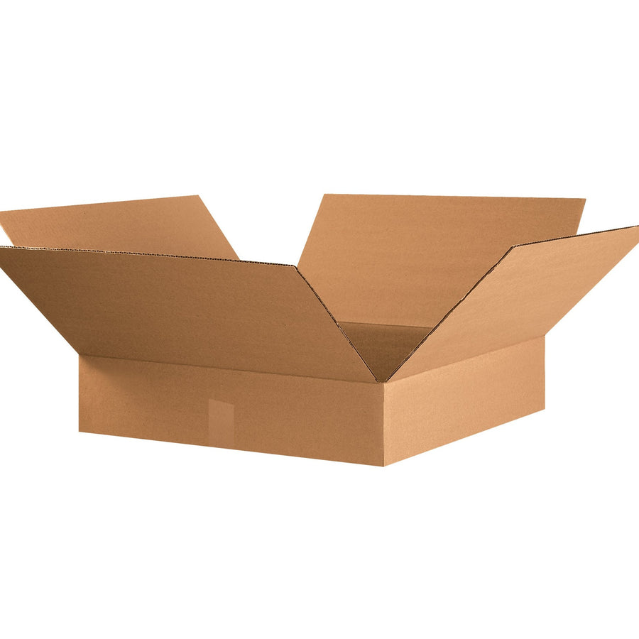 22x22x4 ECT-32 Kraft Corrugated Shipping Boxes 10-Pack 22224