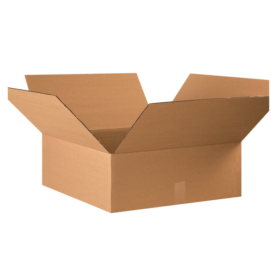 22x22x8 ECT-32 Kraft Corrugated Shipping Boxes 15-Pack 22228