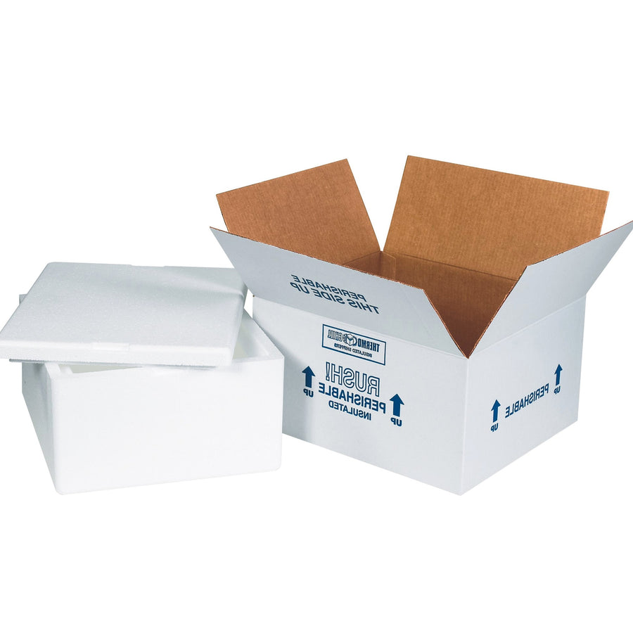 12x10x5 EPS Foam Insulated Shipping Kits 4/Case 225C