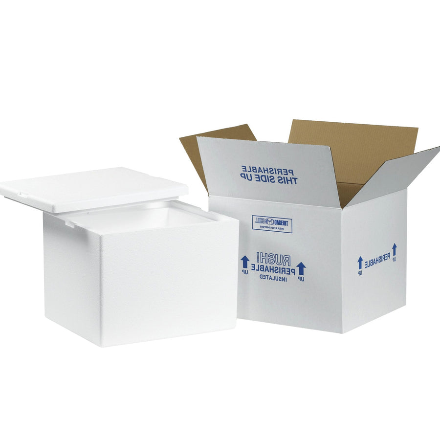 12x10x9 EPS Foam Insulated Shipping Kits 1/Case 229C