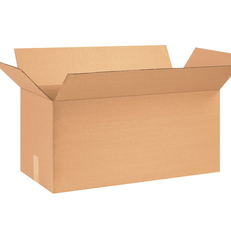 24x10x12 ECT-32 Kraft Corrugated Shipping Boxes 25-Pack 241012