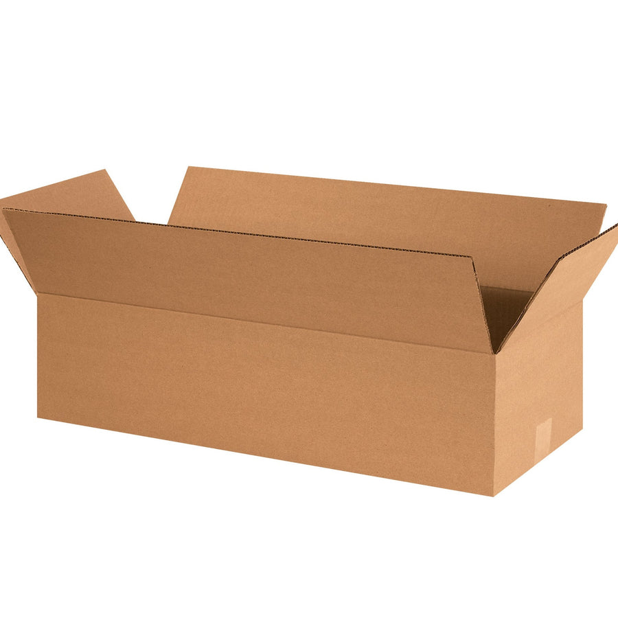 24x10x6 ECT-32 Kraft Corrugated Shipping Boxes 25-Pack 24106