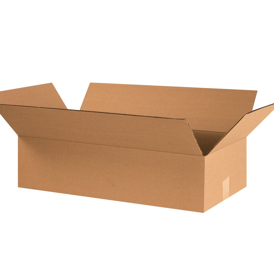 24x12x6 ECT-32 Kraft Corrugated Shipping Boxes 20-Pack 24126