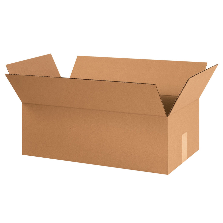 24x12.5x8 ECT-32 Kraft Corrugated Shipping Boxes 20-Pack 24128