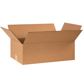 Ship shallow products efficiently with 24x14x8 ECT-32 kraft corrugated boxes‚the go-to choice for apparel, books, artwork, and lightweight items. Bundle of 20 ships flat to maximize warehouse space and cut freight costs. Reliable single-wall construction rated for consistent stacking performance.