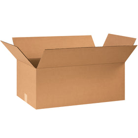 Heavy-duty 24x15x10 corrugated boxes manufactured from ECT-32 kraft material for reliable legal file storage and economical shipping. Foldable flaps enable fast packing and space-efficient stacking. Sold as a 20-box bundle to maximize cost savings per unit.