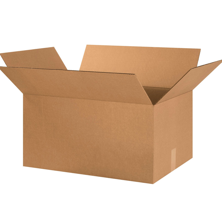 24x16x12 ECT-32 Kraft Corrugated Heavy Duty Shipping Boxes 10-Pack 241612