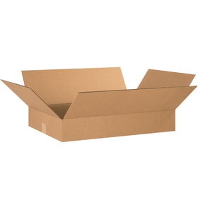 Engineered for shallow-product shipping, these 24x16x4 flat corrugated boxes feature ECT-32 kraft construction and ship nested to maximize your storage and freight efficiency. Bundle of 25 gives you the volume savings your warehouse needs while maintaining reliable stacking performance.