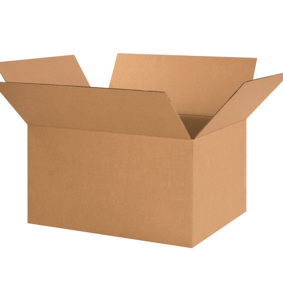 24x17x12 ECT-32 Kraft Corrugated Shipping Boxes 15-Pack 241712