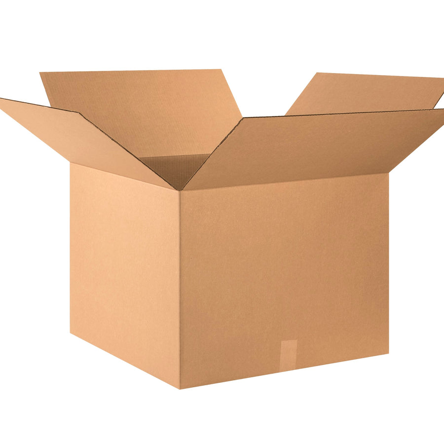 24x24x18 ECT-32 Kraft Corrugated Shipping Boxes 10-Pack 242418