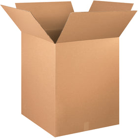 Heavy-duty 24x24x30 corrugated shipping boxes with ECT-32 kraft construction for reliable protection and maximum stack strength. This 10-pack bundle delivers warehouse-ready performance at volume pricing. Fully recyclable kraft material meets sustainability standards.