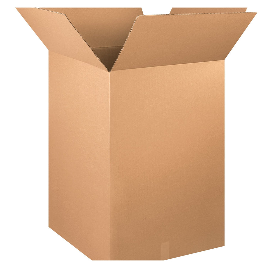 24x24x36 ECT-32 Kraft Corrugated Heavy Duty Shipping Boxes 5-Pack 242436
